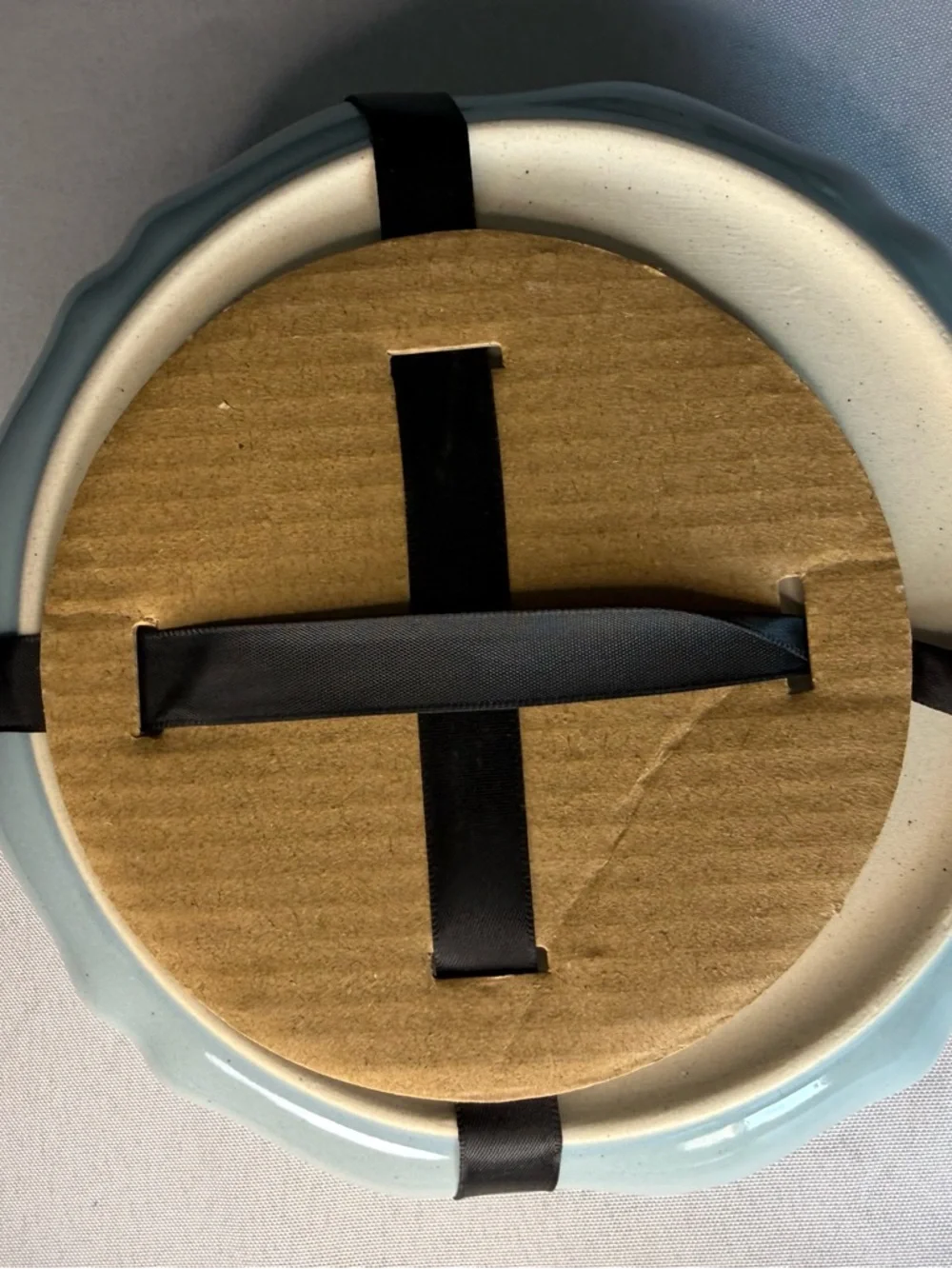 Hearth and Hand Stoneware 7”  Blue Appetizer Plates - Set of 4 - Picture 6 of 8